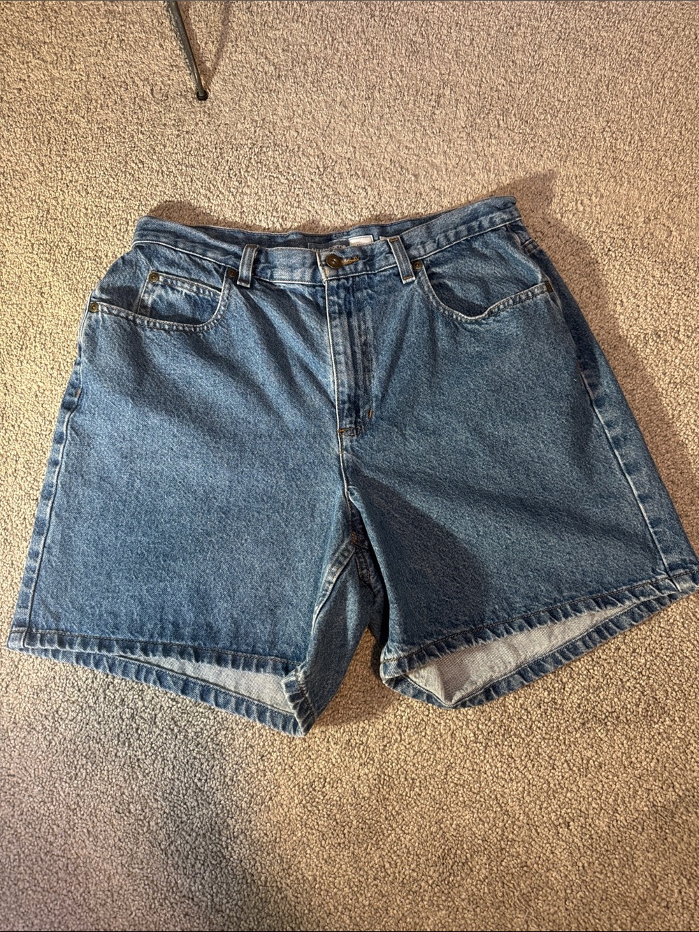 Vintage Liz Claiborne Blue Denim Jean Shorts- Classic Fit